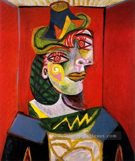 Portrait Dora Maar 1936 cubisme Pablo Picasso Peintures à l'huile